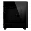 Vỏ case GIGABYTE AORUS C500 Glass Black (GB-AC500G) (E-ATX, Sẵn 4 fan 120 ARGB, Max 7 fan, Rad 420, USB-C)