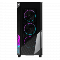 Vỏ case GIGABYTE AORUS C500 Glass Black (GB-AC500G) (E-ATX, Sẵn 4 fan 120 ARGB, Max 7 fan, Rad 420, USB-C)