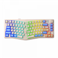 Bàn Phím Cơ Không Dây LEOBOG Alice A75 Xanh Dương + Be Rambo Switch (3 mode, PBT Keycap, Top mount, Hotswap)
