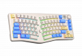 Bàn Phím Cơ Không Dây LEOBOG Alice A75 Xanh Dương + Be Rambo Switch (3 mode, PBT Keycap, Top mount, Hotswap)