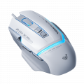 Chuột Gaming Có Dây AULA S12 PRO White (12.800 DPI, 8 nút, LED RGB)