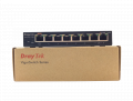 Switch 8 Port DrayTek VigorSwitch G1080 Gigabit (Vỏ thép)