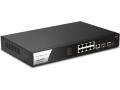 Switch Quản Lý 10 Port DrayTek VigorSwitch P2100 Layer 2+ Managed PoE (8x RJ45 PoE + 2x SFP Gigabit, 1x Console)