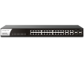 Switch Quản Lý 28 Port DrayTek VigorSwitch G1282 Web Smart (24x RJ45 + 4x SFP+/RJ-45 Uplink Gigabit)