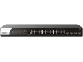 Switch Quản Lý 28 Port DrayTek VigorSwitch P2282x L2+ Managed 10G PoE (24x RJ45 GbE PoE+, 4x SFP+ 10Gbps Fiber)
