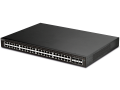 Switch Quản Lý 54 Port DrayTek VigorSwitch P2540xs L2+ Managed 10G PoE (48x RJ45 Gigabit PoE + 6x SFP+ 10Gbps Fiber)