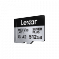 Thẻ nhớ MicroSDXC 512GB Lexar Professional SILVER PLUS 205MB/s (LMSSIPL512G-BNANG) UHS-I, V30, U3, A2