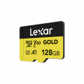 Thẻ nhớ MicroSDXC 128GB Lexar Professional GOLD 280MB/s (LMSGOLD128G-BNNNG) UHS-II, V60, U3, A1