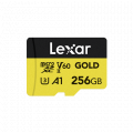 Thẻ nhớ MicroSDXC 256GB Lexar Professional GOLD 280MB/s (LMSGOLD256G-BNNNG) UHS-II, V60, U3, A1