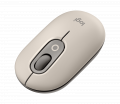 Chuột Không Dây Logitech POP Mouse With Emoji - Màu Nâu Cát (Mist Sand) (910-006622)