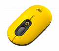 Chuột Không Dây Logitech POP Mouse With Emoji - Màu Vàng Đen (Blast Yellow) (910-006514)