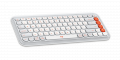 Bàn Phím Không Dây Logitech POP Icons Keys - Màu Trắng (Off-White) (920-013084)