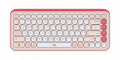 Bàn Phím Không Dây Logitech POP Icons Keys - Màu Hồng (Rose) (920-013085)