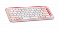 Bàn Phím Không Dây Logitech POP Icons Keys - Màu Hồng (Rose) (920-013085)