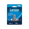 USB 128GB Lexar JumpDrive Dual Drive D400 USB3.1 Type-C/Type-A (LJDD400128G-BNQNG)