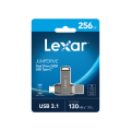 USB 256GB Lexar JumpDrive Dual Drive D400 USB3.1 Type-C/Type-A (LJDD400256G-BNQNG)