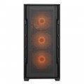 Vỏ Case Cougar Uniface RGB Black (E-ATX, Sẵn 4 fan RGB, Max 9 fan, Rad 420, USB-C)