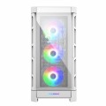 Vỏ case Cougar Duoface Pro RGB White (E-ATX, 2 tùy chọn mặt trước, Sẵn 4 fan RGB, Max 9 fan, Rad 360, USB-C)