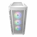 Vỏ case Cougar Duoface Pro RGB White (E-ATX, 2 tùy chọn mặt trước, Sẵn 4 fan RGB, Max 9 fan, Rad 360, USB-C)