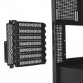 Vỏ case Cougar FV270 Black (Mid Tower, E-ATX, Mặt kính bo cong, Sẵn 1 fan RGB, Max 9 fan, Rad 360, USB-C)