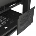 Vỏ case Cougar FV270 Black (Mid Tower, E-ATX, Mặt kính bo cong, Sẵn 1 fan RGB, Max 9 fan, Rad 360, USB-C)