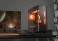 Vỏ case Cougar FV270 Black (Mid Tower, E-ATX, Mặt kính bo cong, Sẵn 1 fan RGB, Max 9 fan, Rad 360, USB-C)