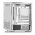 Vỏ case Cougar FV270 White (Mid Tower, E-ATX, Mặt kính bo cong, Sẵn 1 fan RGB, Max 9 fan, Rad 360, USB-C)