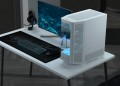 Vỏ case Cougar FV270 White (Mid Tower, E-ATX, Mặt kính bo cong, Sẵn 1 fan RGB, Max 9 fan, Rad 360, USB-C)