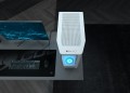 Vỏ case Cougar FV270 White (Mid Tower, E-ATX, Mặt kính bo cong, Sẵn 1 fan RGB, Max 9 fan, Rad 360, USB-C)