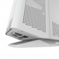 Vỏ case Cougar FV270 White (Mid Tower, E-ATX, Mặt kính bo cong, Sẵn 1 fan RGB, Max 9 fan, Rad 360, USB-C)