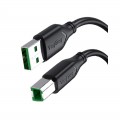 Cáp Máy In USB 2.0 1.5M VegGieg V-U205 Màu Đen