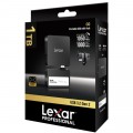 Ổ Cứng Di Động SSD Lexar Professional Go With Hub SL400 1TB Black USB 3.2 Gen 2 (LSL400S001T-RNBNG)