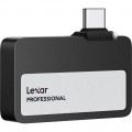 Ổ Cứng Di Động SSD Lexar Professional Go With Hub SL400 2TB Black USB 3.2 Gen 2 (LSL400S002T-RNBNG)