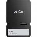 Ổ Cứng Di Động SSD Lexar Professional Go With Hub SL400 2TB Black USB 3.2 Gen 2 (LSL400S002T-RNBNG)