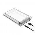Hộp Đựng Ổ Cứng HDD 3.5 ORICO (3139U3) (USB 3.0, Nhựa Đen Trong Suốt)