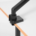 Giá Đỡ Màn Hình Đơn HyperWork Alpha Pro GMA02 Black (Phù Hợp Màn Hình 22inch - 38inch, Tải Trọng 12kg)