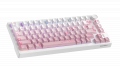 Bàn phím cơ DareU EK75 Pro Sakura Pink - DareU Dream Switch (3 mode, 75%, Núm xoay, Keycap PBT, Hotswap 5 pin, Led viền)