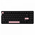 Bàn Phím Cơ Không Dây Vỏ Nhôm LEOBOG Hi86 Đen Hồng - Star Vector switch (3 mode, PBT Keycap, Gasket Mount, Hotswap, Led RGB)