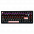 Bàn Phím Cơ Không Dây Vỏ Nhôm LEOBOG Hi86 Đen Hồng - Star Vector switch (3 mode, PBT Keycap, Gasket Mount, Hotswap, Led RGB)