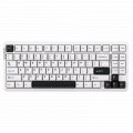 Bàn Phím Cơ Không Dây Vỏ Nhôm LEOBOG Hi86 Trắng Đen - Nimbus V3 switch (3 mode, PBT Keycap, Gasket Mount, Hotswap, Led RGB)