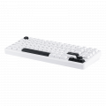 Bàn Phím Cơ Không Dây Vỏ Nhôm LEOBOG Hi86 Trắng Đen - Nimbus V3 switch (3 mode, PBT Keycap, Gasket Mount, Hotswap, Led RGB)