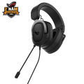 Tai Nghe Gaming Có Dây ASUS TUF Gaming H3 - Gun Metal (Virtual 7.1, 1 Jack 3.5mm, Kèm jack chia)