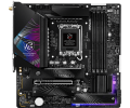 Mainboard ASRock Phantom Gaming Z890M Riptide WiFi (LGA 1851, 4x DDR5, Thunderbolt 4, Displayport, HDMI, M.2 PCIe 5.0, WiFi 6E, m-ATX)