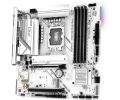 Mainboard ASRock B760M Pro RS WiFi White (LGA 1700, 4x DDR5, HDMI, Displayport, M.2 PCIe 4.0, WiFi 6E, m-ATX)