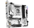 Mainboard ASRock B760M Pro RS WiFi White (LGA 1700, 4x DDR5, HDMI, Displayport, M.2 PCIe 4.0, WiFi 6E, m-ATX)