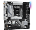 Mainboard ASRock B760M Pro RS/D4 WiFi (LGA 1700, 4x DDR4, HDMI, Displayport, M.2 PCIe 4.0, WiFi 6E, m-ATX)