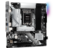 Mainboard ASRock B760M Pro RS/D4 (LGA 1700, 4x DDR4, HDMI, Displayport, M.2 PCIe 4.0, m-ATX)