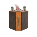 Loa Kéo Karaoke Di Động Sumico Hexagon (150W, Bluetooth / AUX / USB / HDMI / Optical, Pin 8 giờ, Kèm 2 mic không dây, Âm thanh 360 độ)
