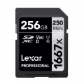 Thẻ nhớ SDXC 256GB Lexar Professional 1667x UHS-II, V60, U3 (SILVER Series) (LSD256CB1667)
