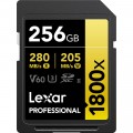 Thẻ nhớ SDXC 256GB Lexar Professional 1800x UHS-II, U3, V60 (GOLD Series) (LSD1800256G-BNNNG)